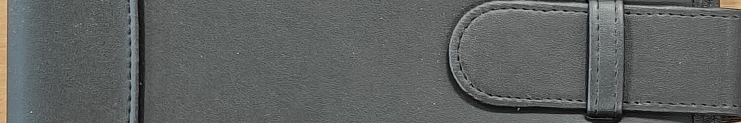 Luxe “lederen” aantekenmap